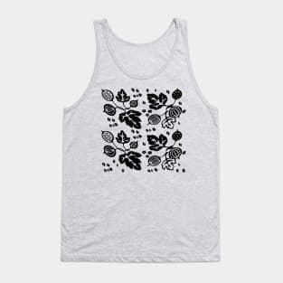 Vintage Pyrex Pattern - Gooseberry (Black) Tank Top